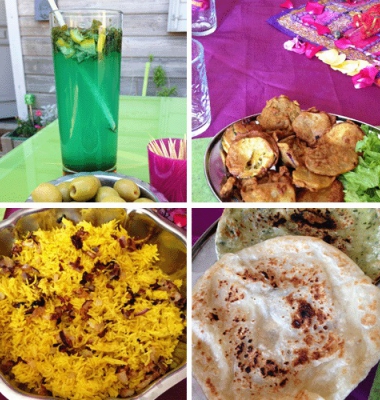 Venez partager un repas traditionnel indien